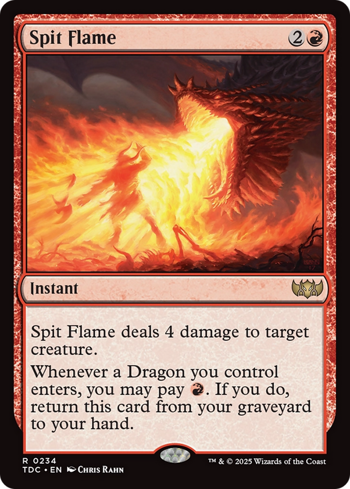 Spit Flame [Tarkir: Dragonstorm Commander] Magic: The Gathering