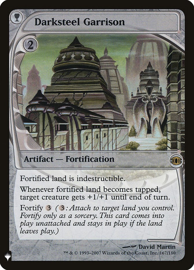 Darksteel Garrison [The List] Magic: The Gathering