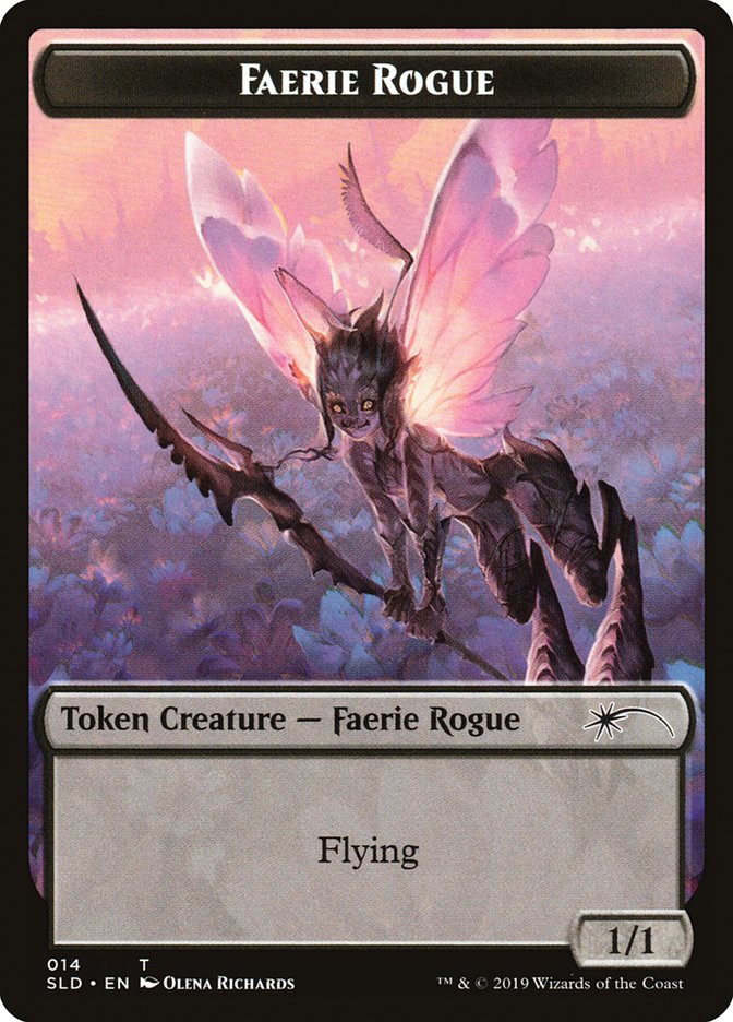 Faerie Rogue Token (014) [Secret Lair Drop Series] Magic: The Gathering
