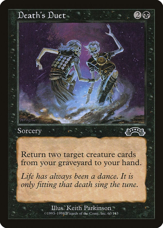 Death's Duet [Exodus] Magic: The Gathering