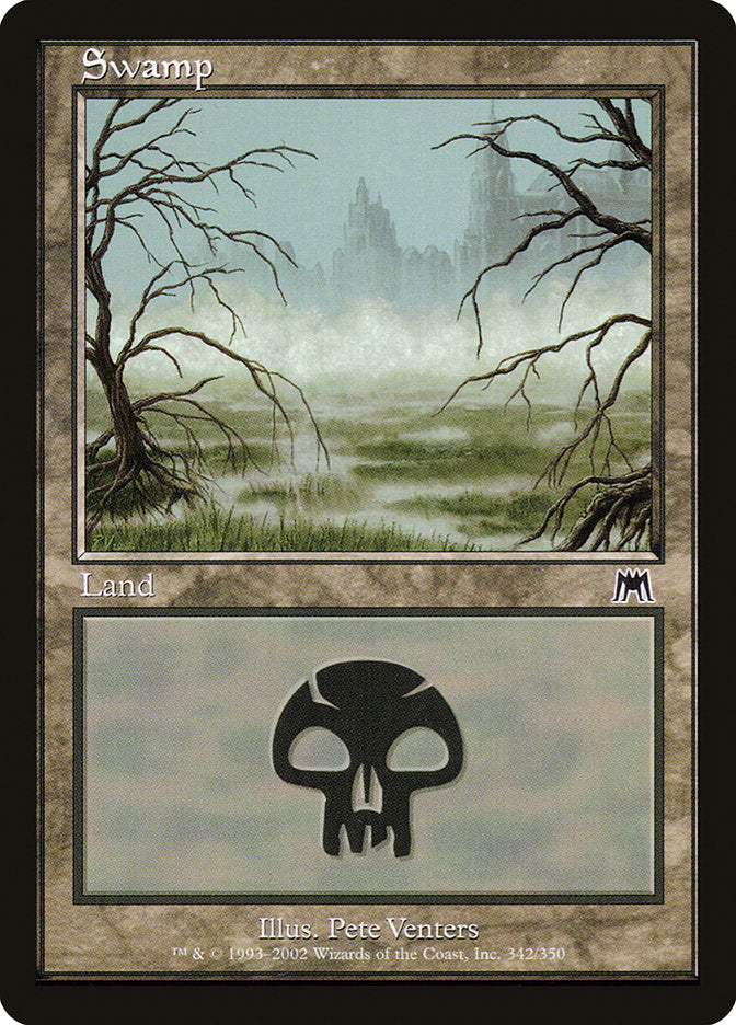 Swamp (342) [Onslaught] Magic: The Gathering