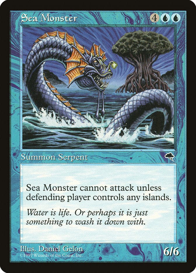 Sea Monster [Tempest] Magic: The Gathering