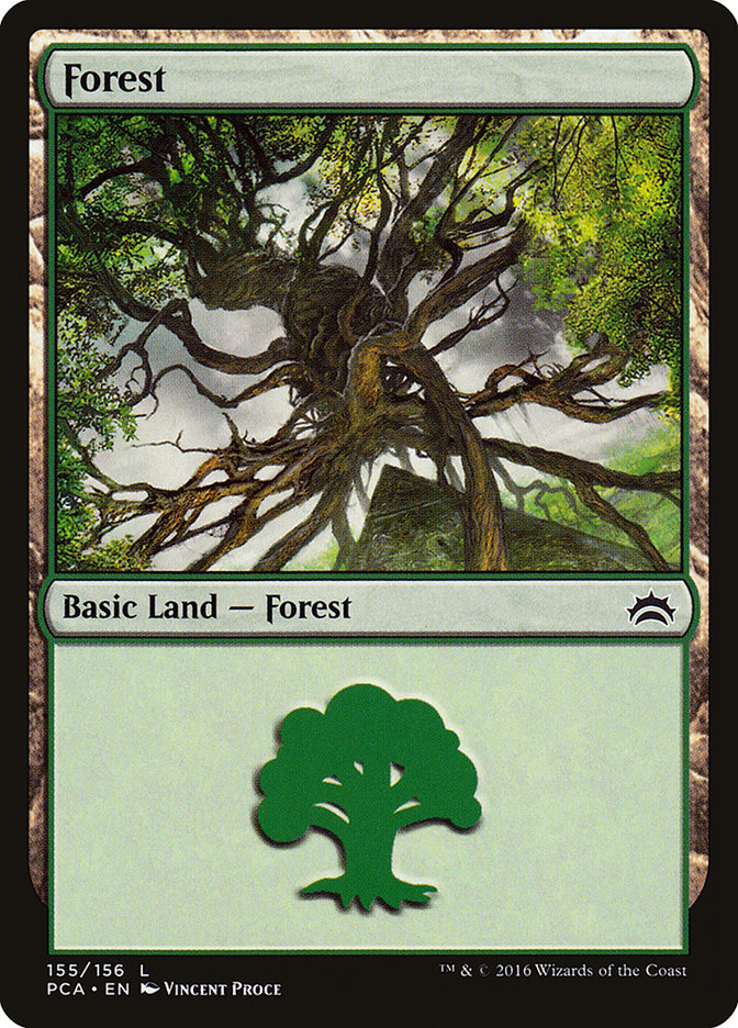 Forest (155) [Planechase Anthology] Magic: The Gathering