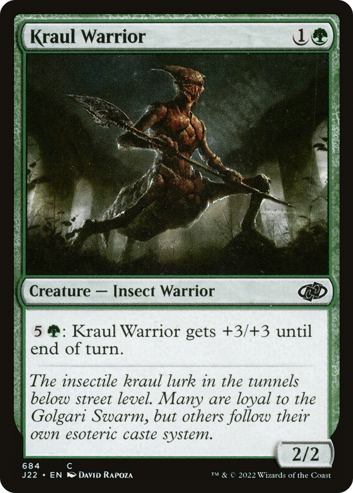 Kraul Warrior [Jumpstart 2022] Magic: The Gathering