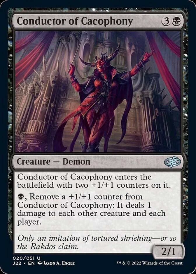 Conductor of Cacophony [Jumpstart 2022] Magic: The Gathering