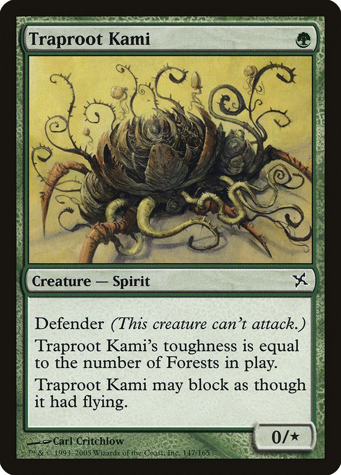 Traproot Kami [Betrayers of Kamigawa] Magic: The Gathering