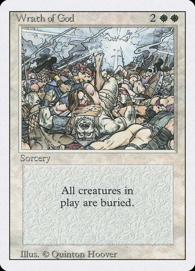 Wrath of God [Revised Edition] Magic: The Gathering