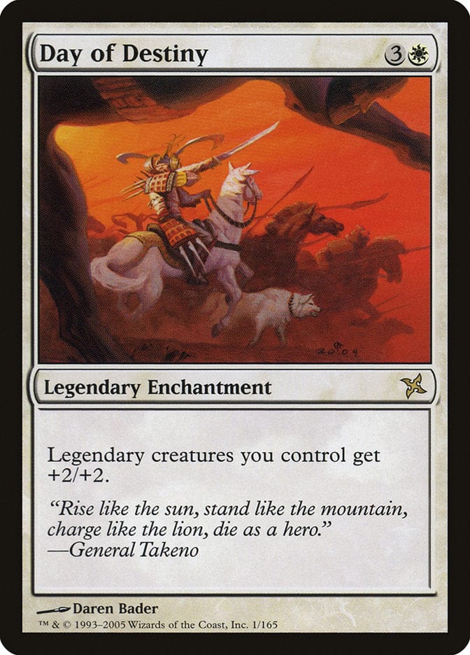 Day of Destiny [Betrayers of Kamigawa] Magic: The Gathering