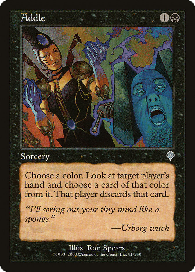Addle [Invasion] Magic: The Gathering