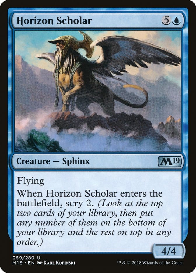 Horizon Scholar [Core Set 2019] Magic: The Gathering