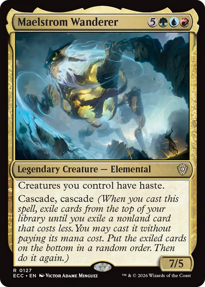 Maelstrom Wanderer [Lorwyn Eclipsed Commander] Magic: The Gathering
