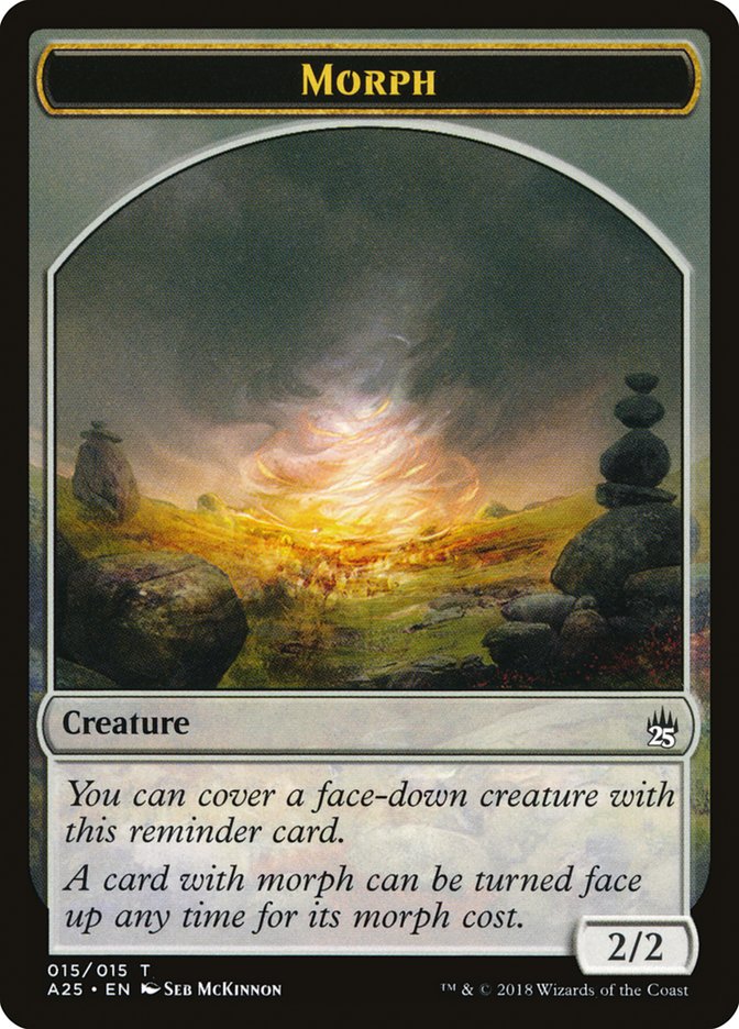 Morph [Masters 25 Tokens] Magic: The Gathering