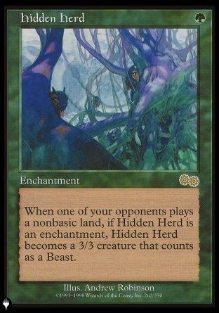 Hidden Herd [The List] Magic: The Gathering