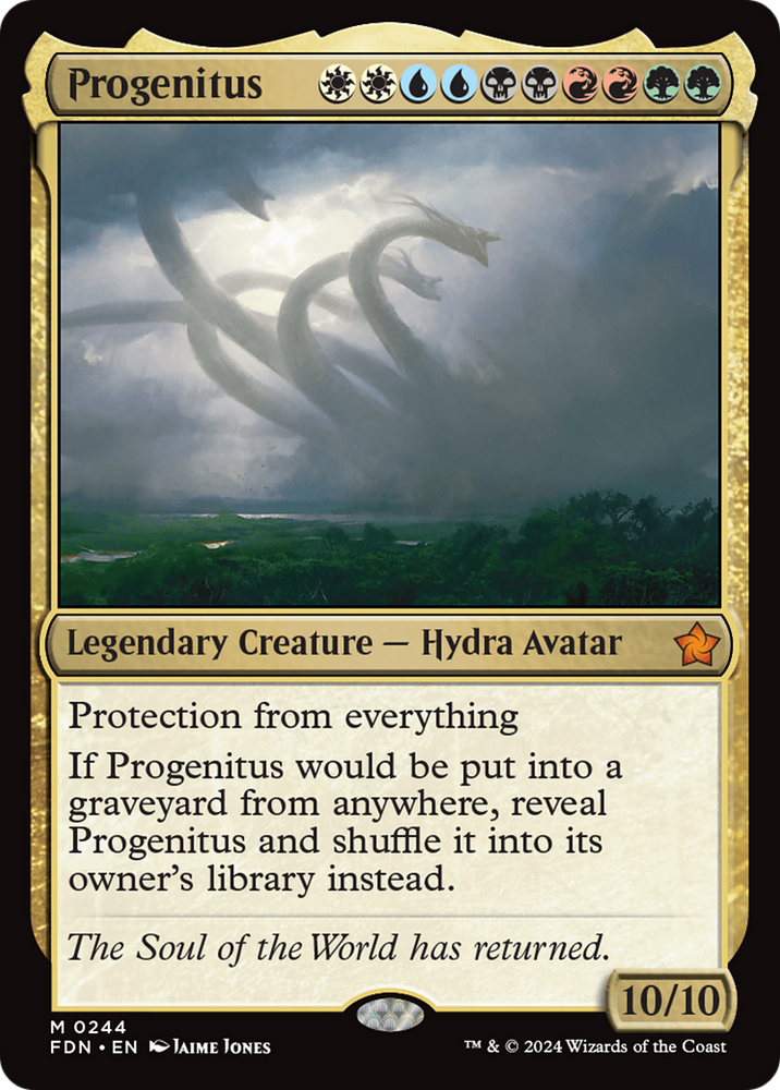 Progenitus [Foundations] Magic: The Gathering