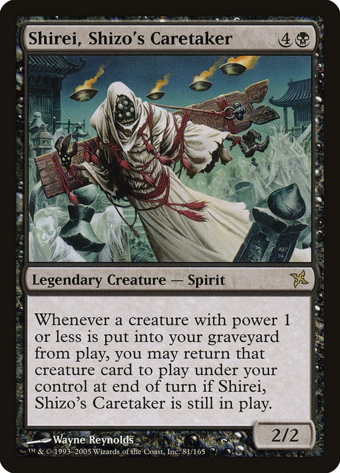 Shirei, Shizo's Caretaker [Betrayers of Kamigawa] Magic: The Gathering