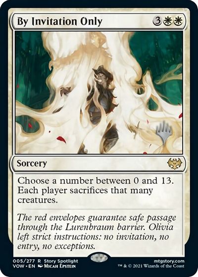 By Invitation Only (Promo Pack) [Innistrad: Crimson Vow Promos] Magic: The Gathering
