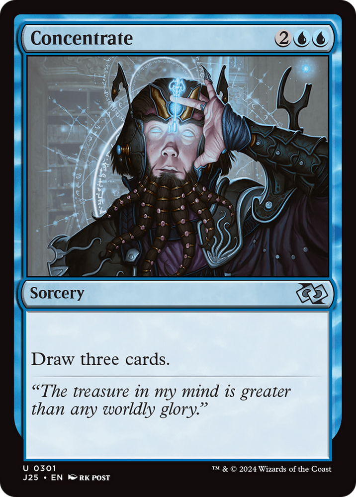 Concentrate [Foundations Jumpstart] Magic: The Gathering