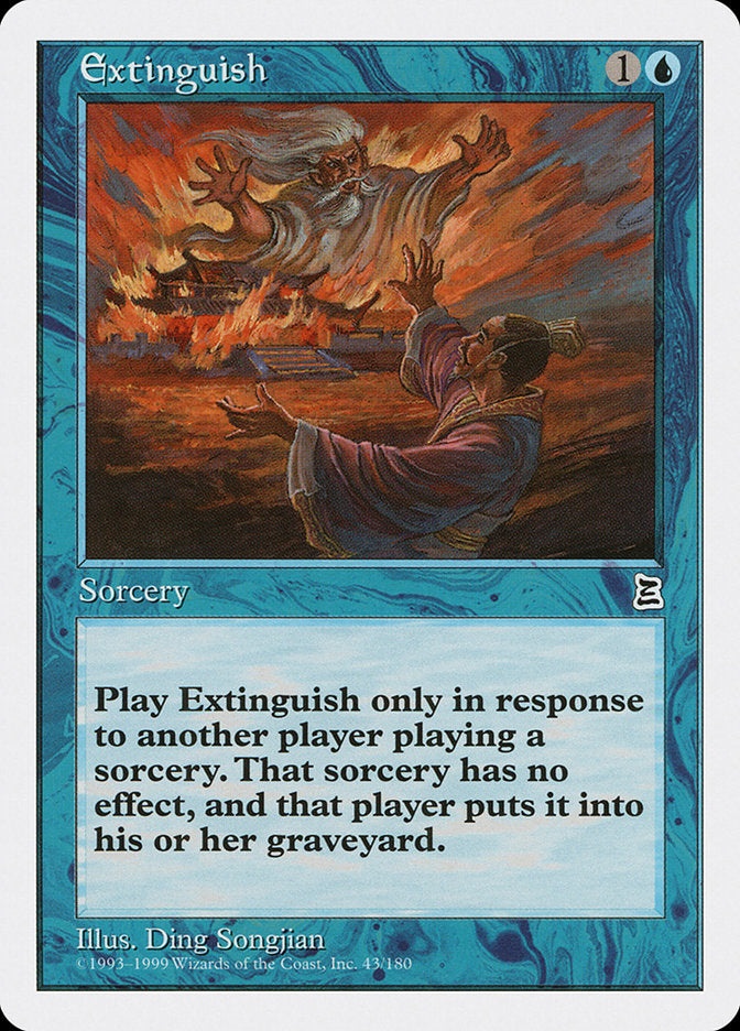 Extinguish [Portal Three Kingdoms] Magic: The Gathering