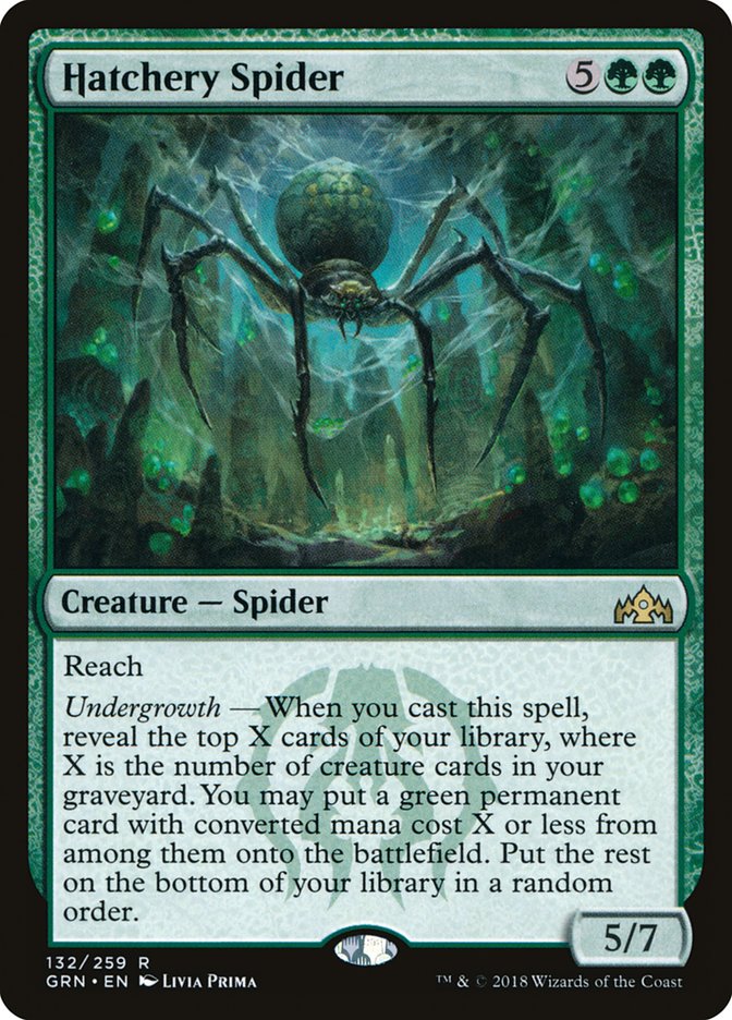 Hatchery Spider [Guilds of Ravnica] Magic: The Gathering