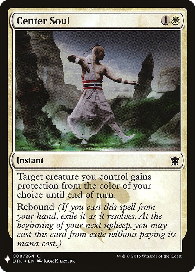 Center Soul [Mystery Booster] Magic: The Gathering