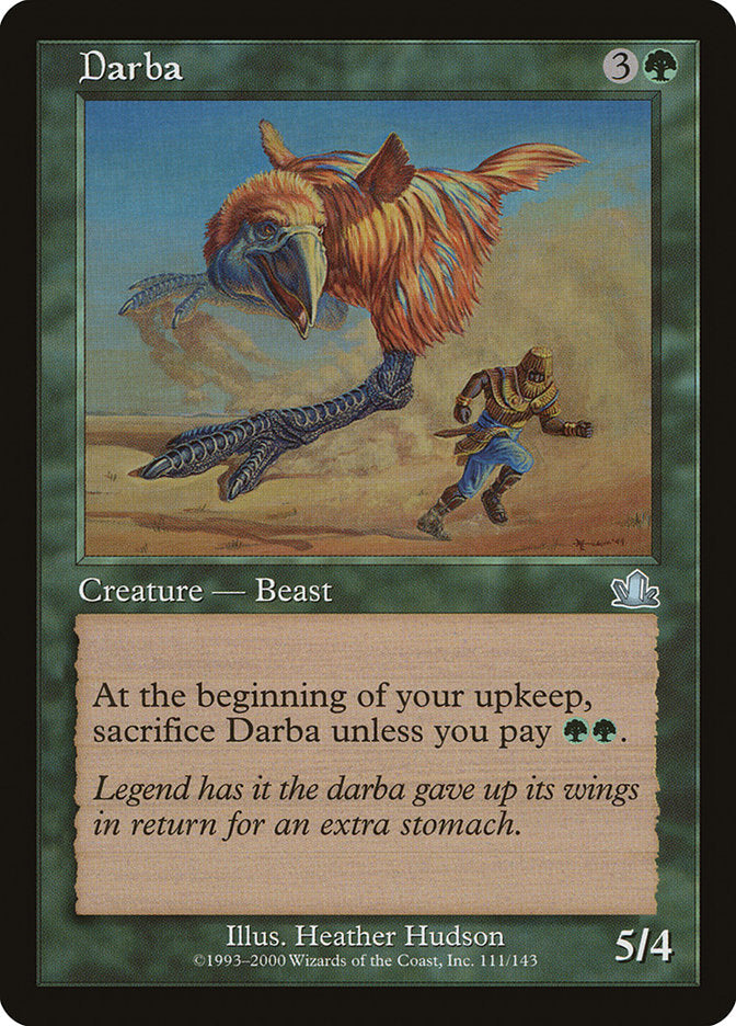 Darba [Prophecy] Magic: The Gathering
