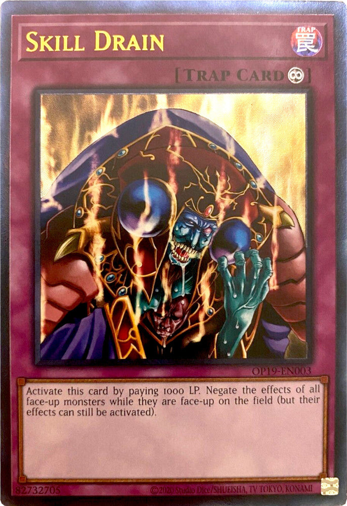 Skill Drain [OP19-EN003] Ultimate Rare Yu-Gi-Oh!