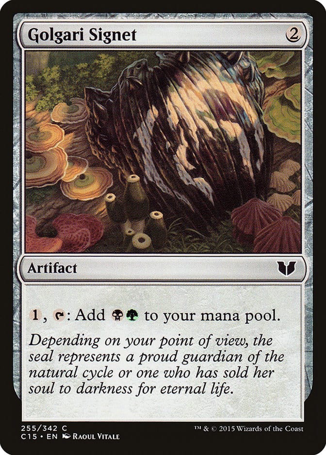 Golgari Signet [Commander 2015] Magic: The Gathering