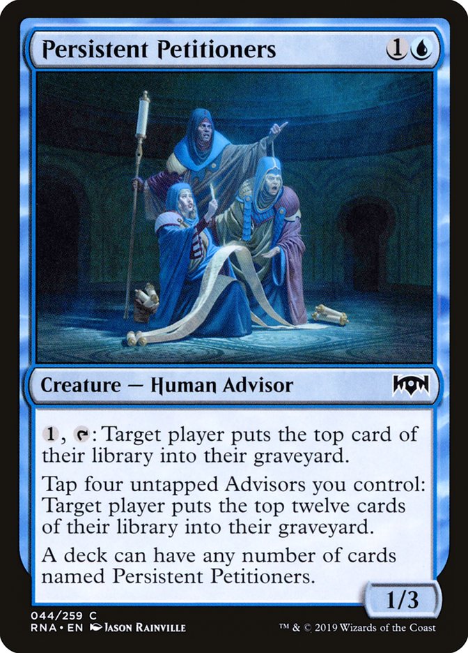Persistent Petitioners [Ravnica Allegiance] Magic: The Gathering