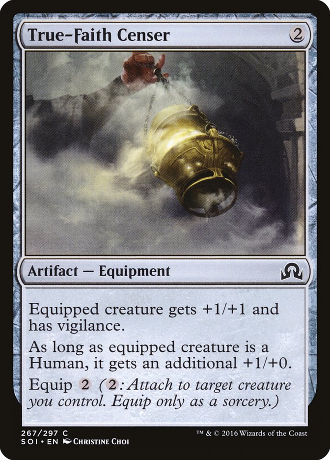 True-Faith Censer [Shadows over Innistrad] Magic: The Gathering