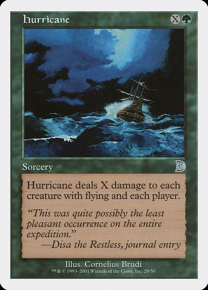 Hurricane [Deckmasters] Magic: The Gathering