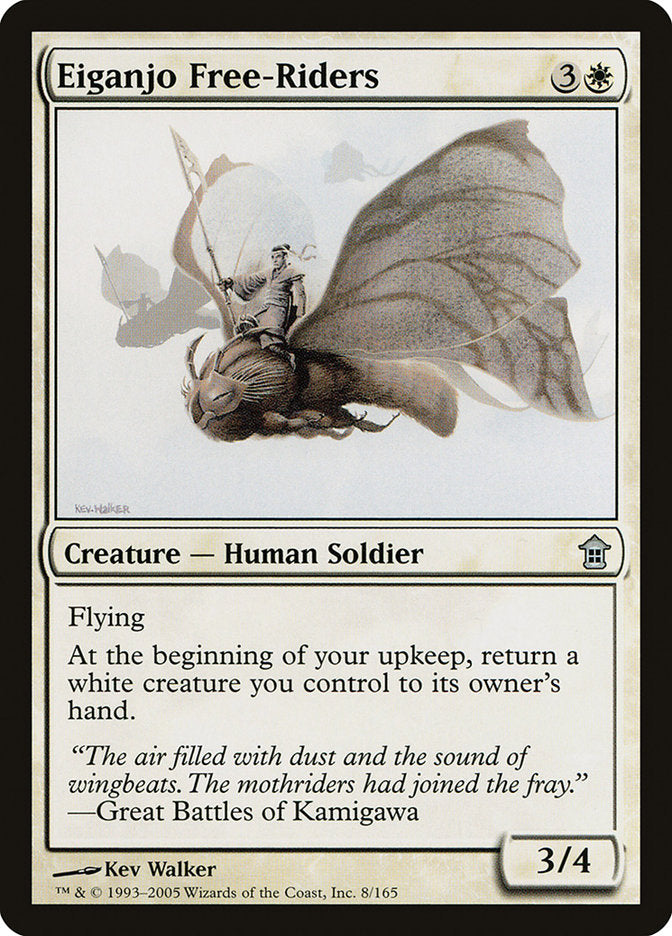Eiganjo Free-Riders [Saviors of Kamigawa] Magic: The Gathering