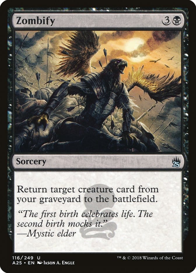 Zombify [Masters 25] Magic: The Gathering