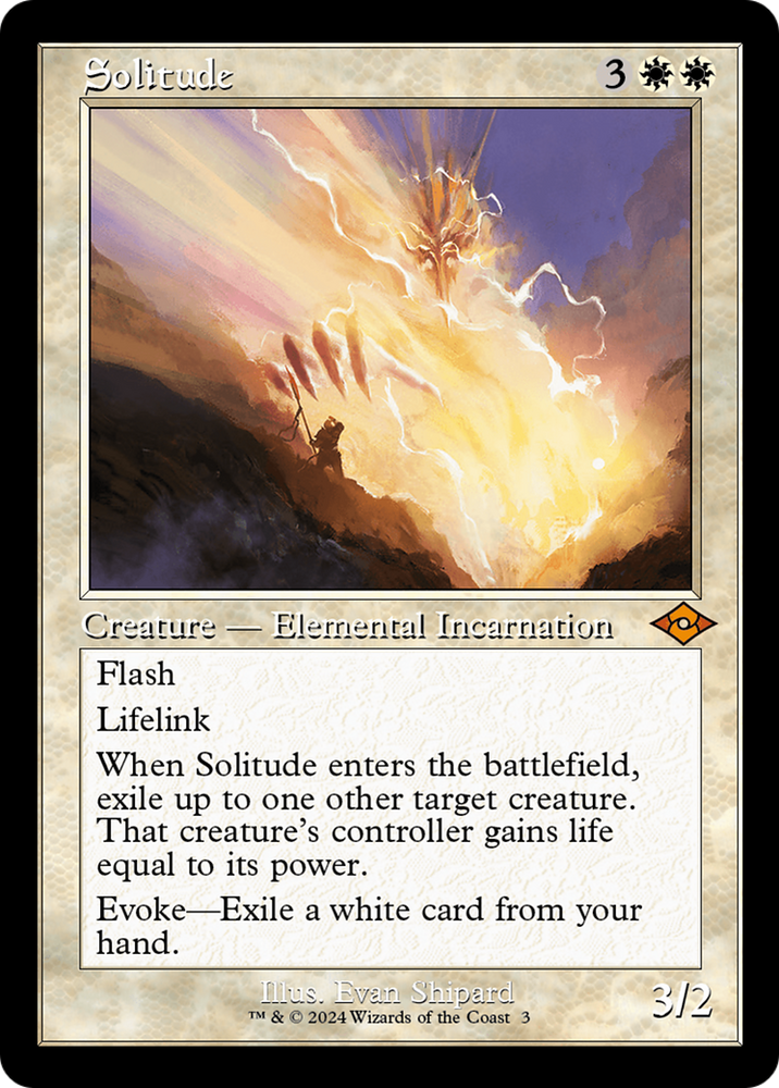 Solitude (Retro) [Modern Horizons 2] Magic: The Gathering