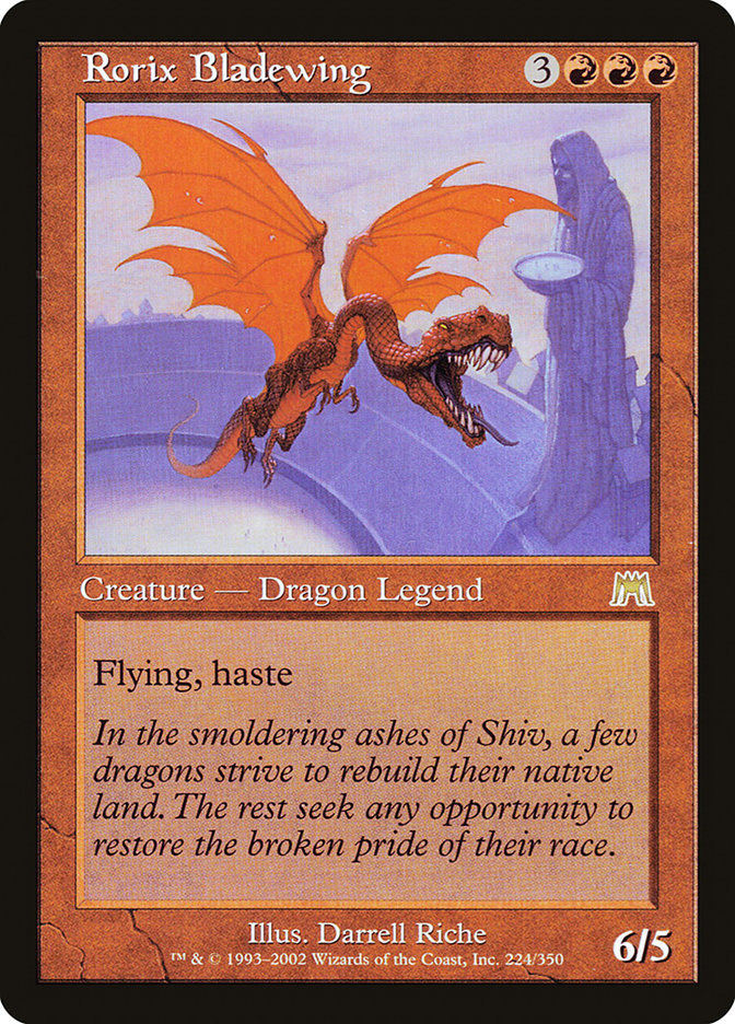 Rorix Bladewing [Onslaught] Magic: The Gathering