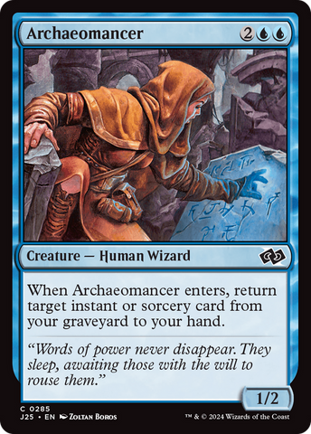 Archaeomancer [Foundations Jumpstart] Magic: The Gathering
