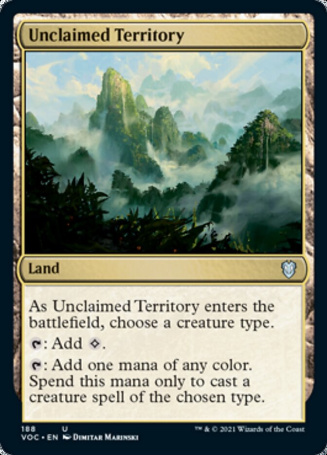 Unclaimed Territory [Innistrad: Crimson Vow Commander] Magic: The Gathering