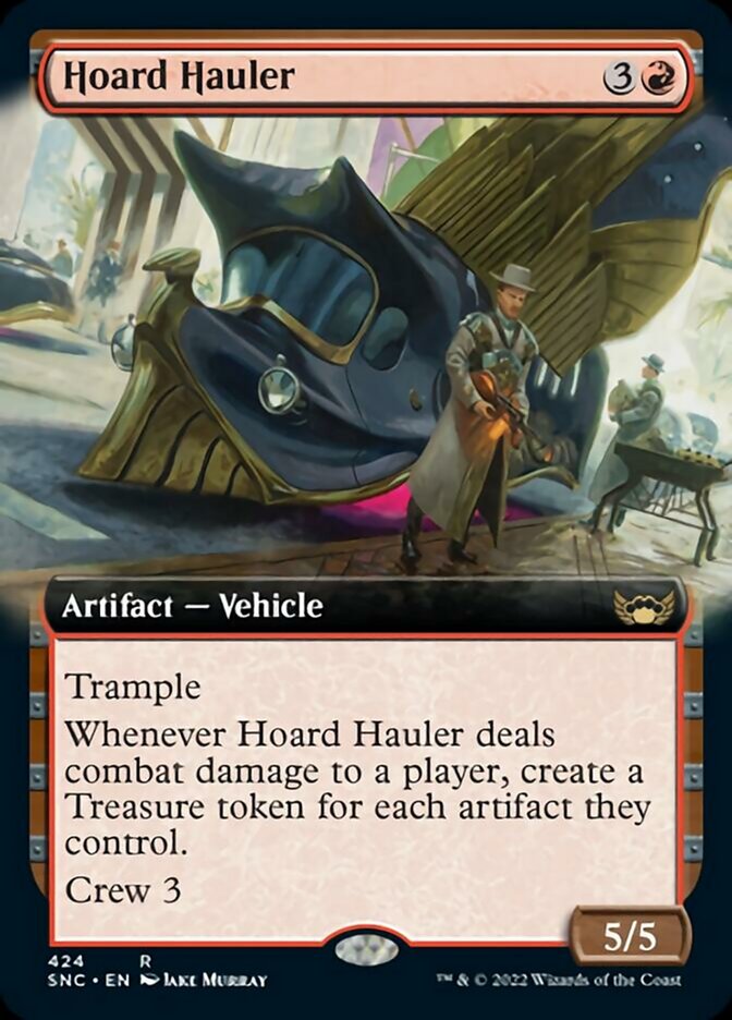 Hoard Hauler (Extended Art) [Streets of New Capenna] Magic: The Gathering