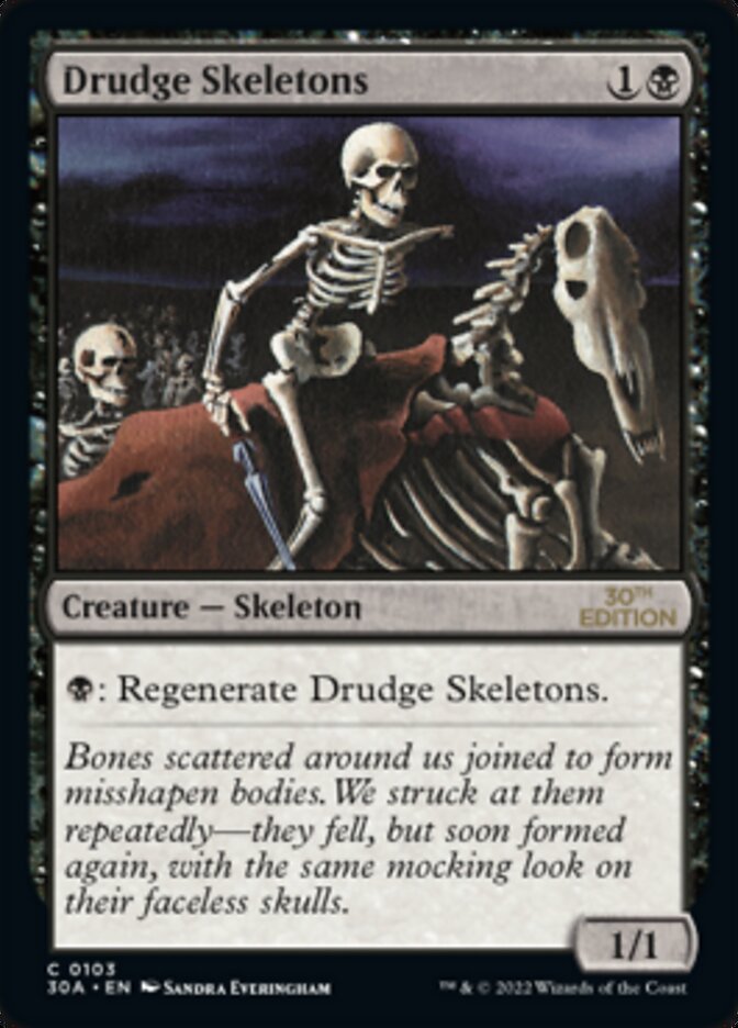 Drudge Skeletons [30th Anniversary Edition] Magic: The Gathering