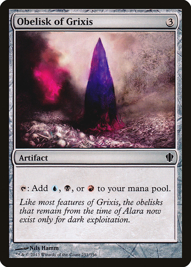 Obelisk of Grixis [Commander 2013] Magic: The Gathering