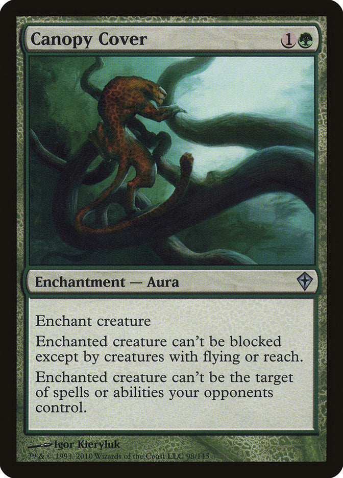 Canopy Cover [Worldwake] Magic: The Gathering