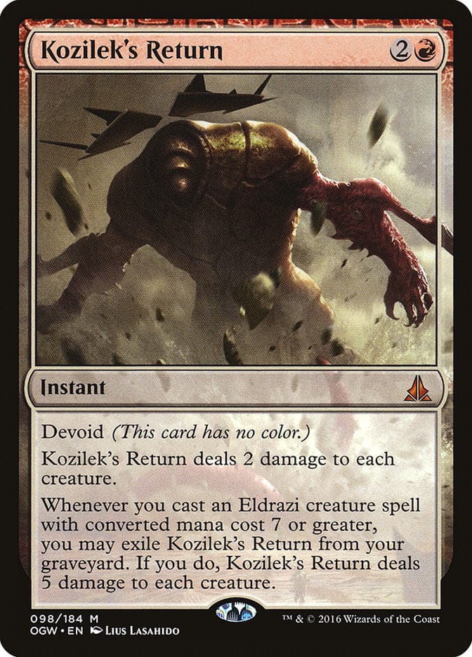 Kozilek's Return [Oath of the Gatewatch] Magic: The Gathering