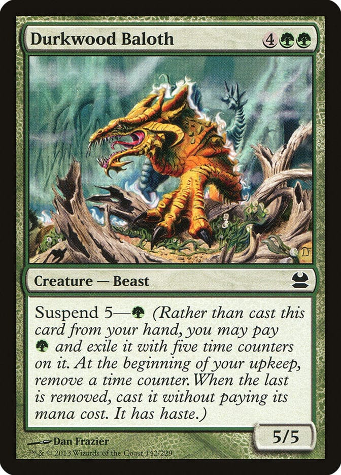 Durkwood Baloth [Modern Masters] Magic: The Gathering