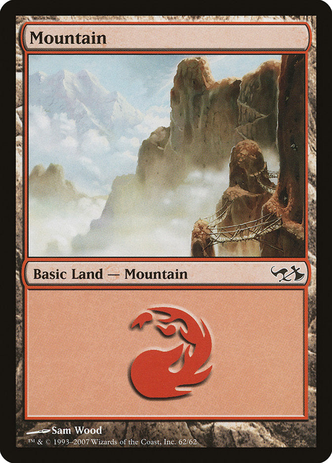 Mountain (62) [Duel Decks: Elves vs. Goblins] Magic: The Gathering