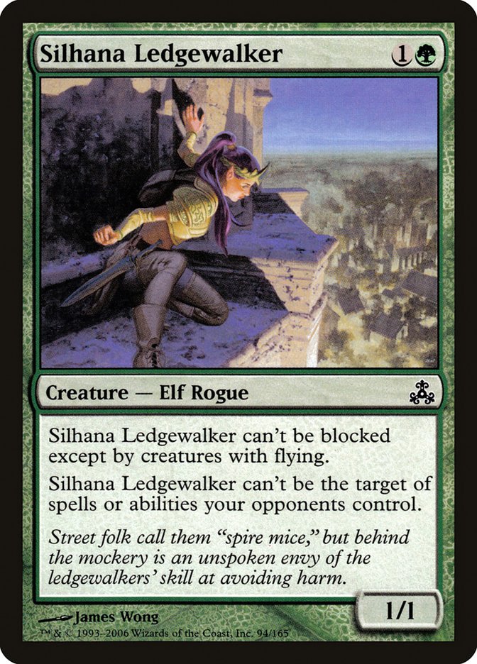 Silhana Ledgewalker [Guildpact] Magic: The Gathering