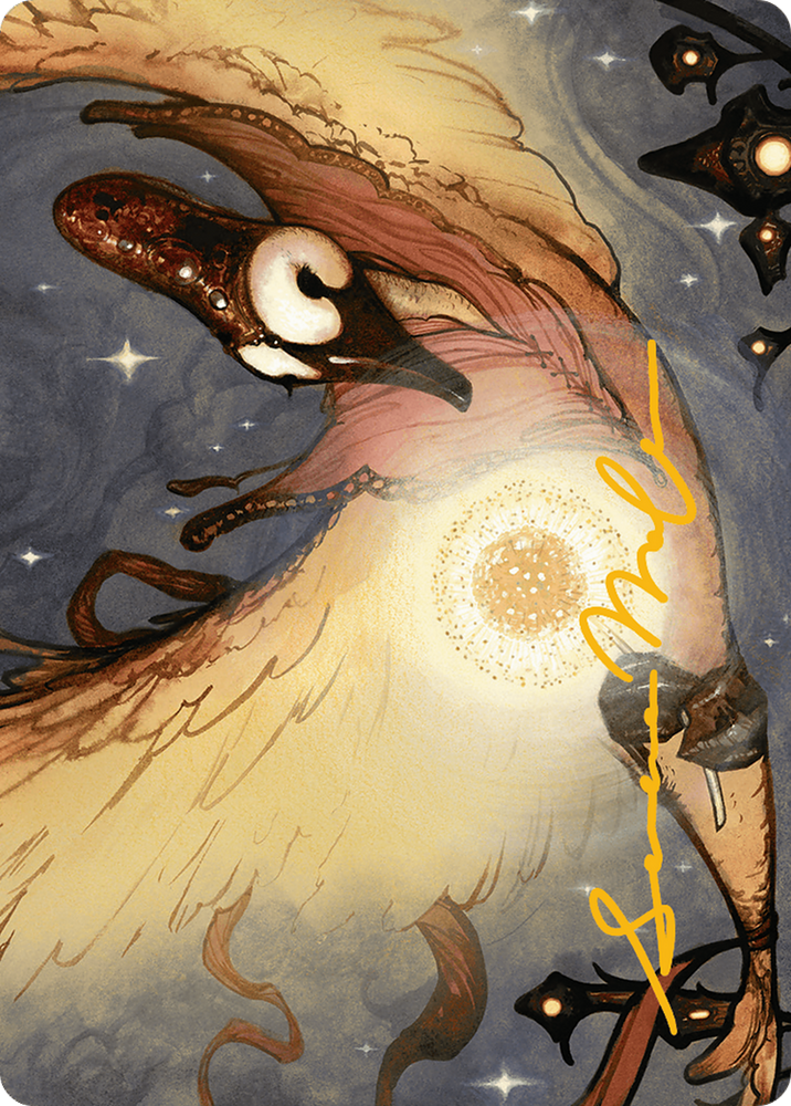 Salvation Swan Art Card (Gold-Stamped Signature) [Bloomburrow Art Series] Magic: The Gathering
