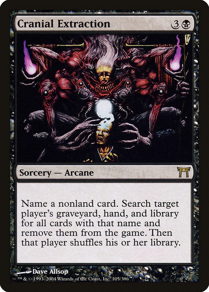 Cranial Extraction [Champions of Kamigawa] Magic: The Gathering