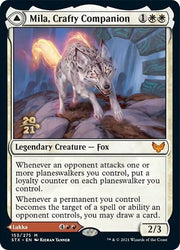 Mila, Crafty Companion // Lukka, Wayward Bonder [Strixhaven: School of Mages Prerelease Promos] Magic: The Gathering