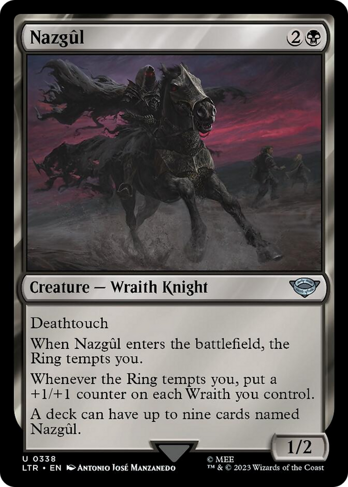 Nazgul (338) [The Lord of the Rings: Tales of Middle-Earth] Magic: The Gathering