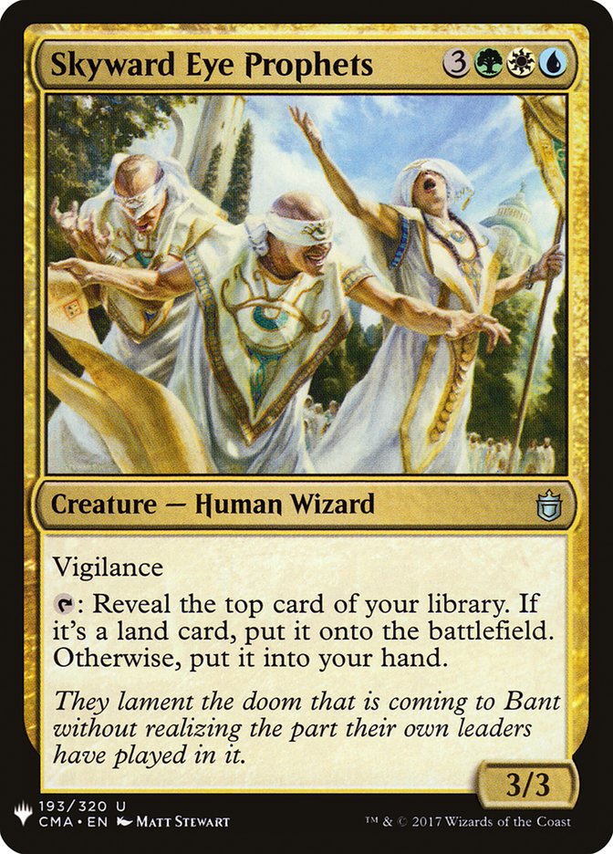 Skyward Eye Prophets [Mystery Booster] Magic: The Gathering