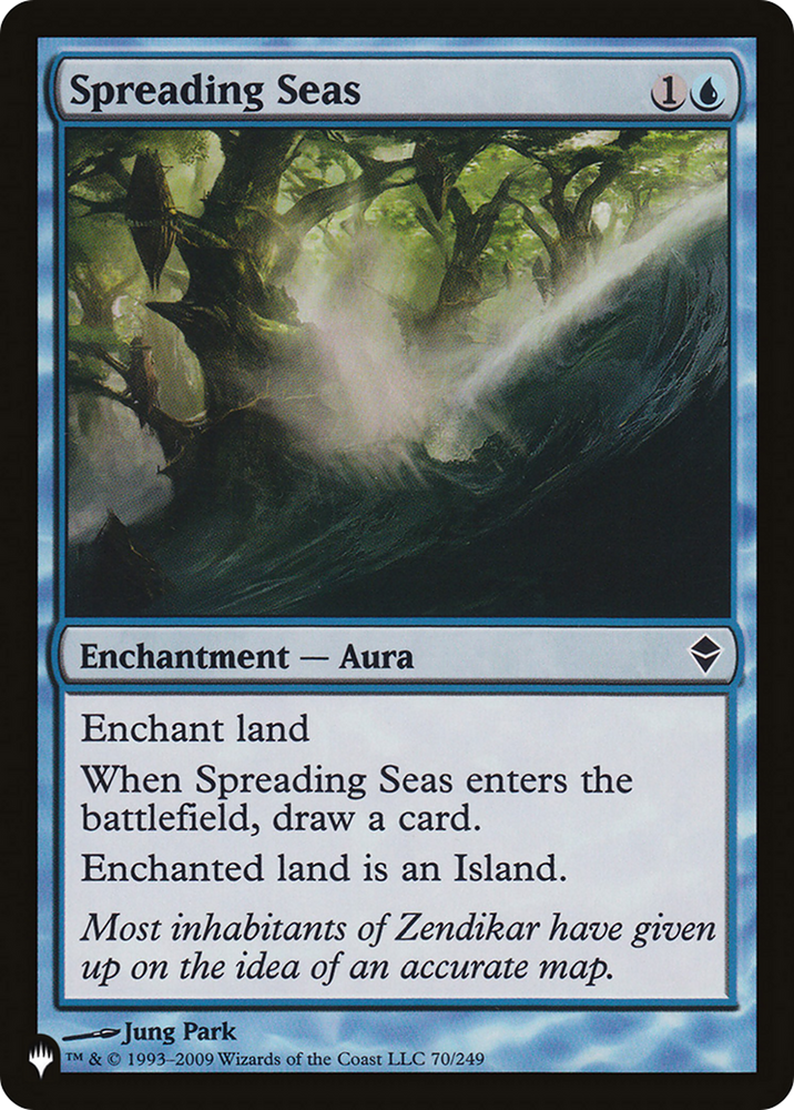 Spreading Seas [The List] Magic: The Gathering